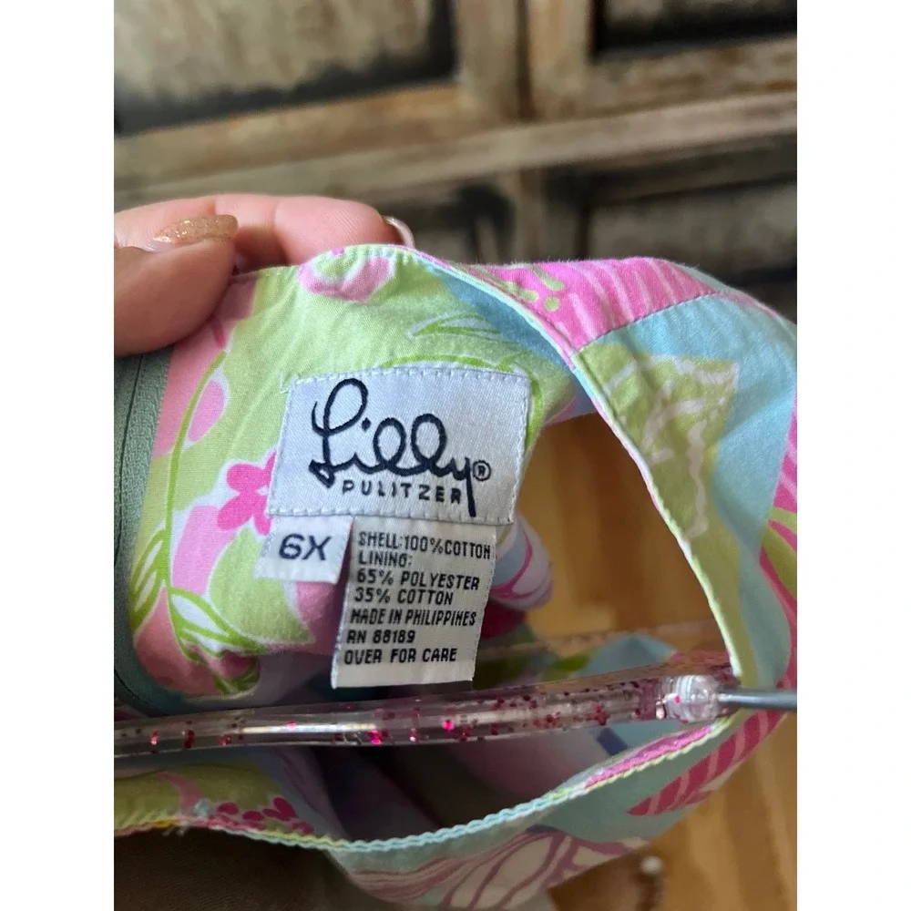 Lilly pultizer girls dress elephants size‎ 6X